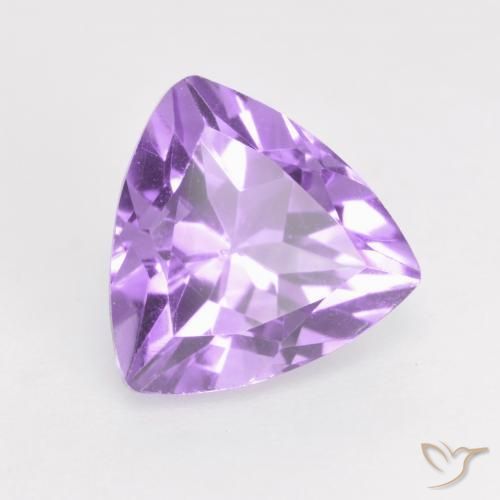 Ametista íris violeta Natural 1.66ct, Trilhão, VS