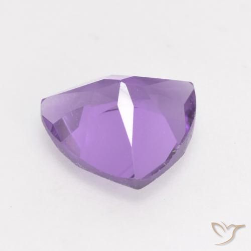 Ametista íris violeta Natural 1.44ct, Trilhão, VS