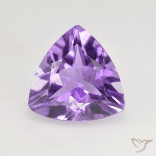 1.45ct Natural Violeta médio Ametista, Trilhão, VS