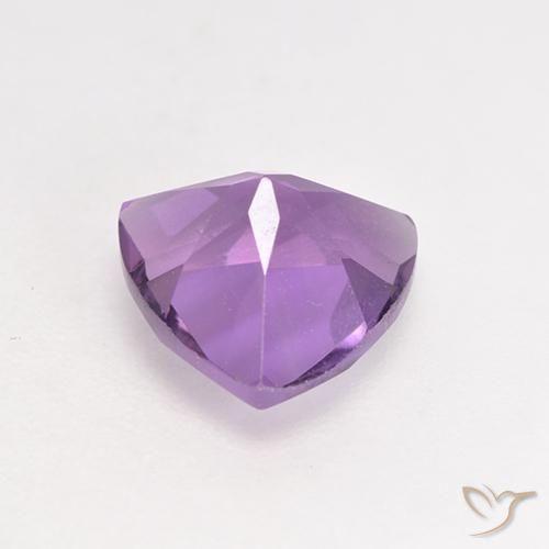 Ametista Violeta rosado Natural 1.61ct, Trilhão, VS