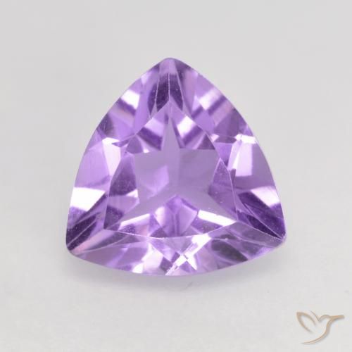 1.53ct Natural Violeta médio Ametista, Trilhão, VS