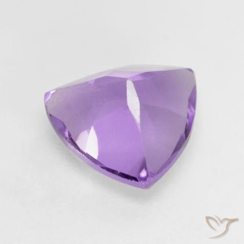 Ametista Violeta médio Natural 1.53ct, Trilhão, VS