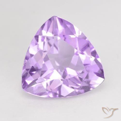 Ametista Violeta médio Natural 2.58ct, Trilhão, VS