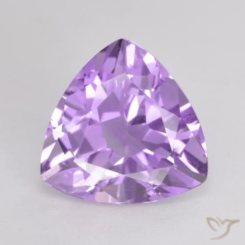 2.74ct Natural Profundo Iris Violeta Ametista, Trilhão, VVS-VS