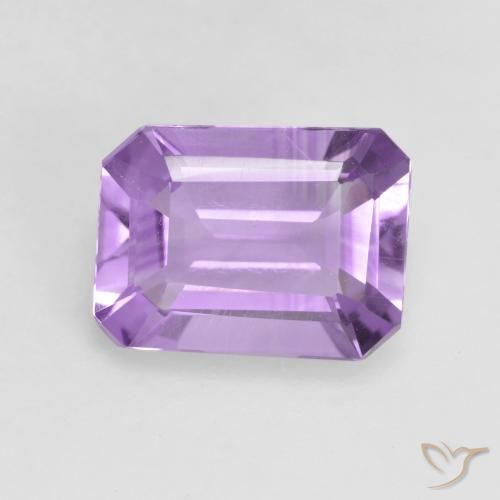 1.88ct Natural Violeta médio Ametista, Corte Esmeralda, VVS-VS