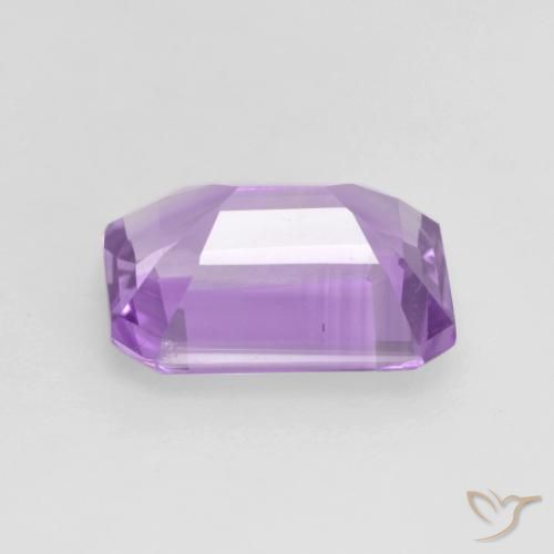 Ametista Violeta médio Natural 1.88ct, Corte Octógono / Esmeralda, VVS-VS