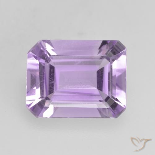 2.07ct Natural Profundo Iris Violeta Ametista, Corte Esmeralda, VVS-VS