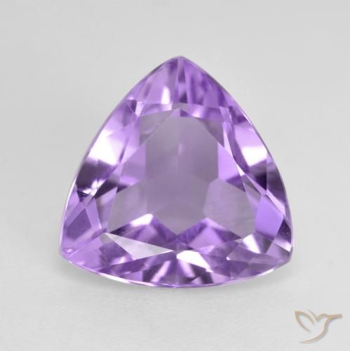 2.60ct Natural Violeta médio Ametista, Trilhão, VS
