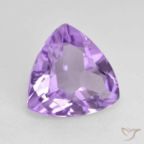 Ametista Violeta médio Natural 2.60ct, Trilhão, VS