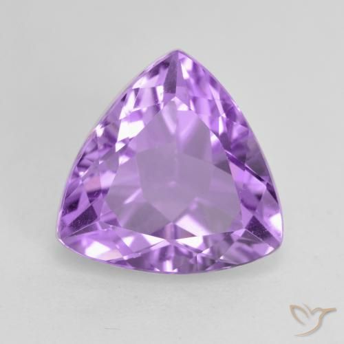 2.79ct Natural Violeta Púrpura Profundo Ametista, Trilhão, VS