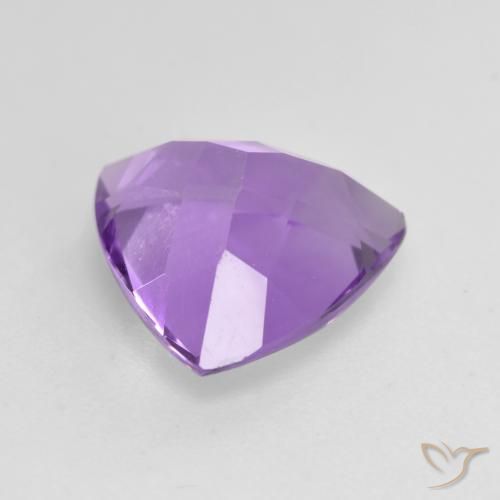 Ametista Violeta Púrpura Profundo Natural 2.79ct, Trilhão, VS