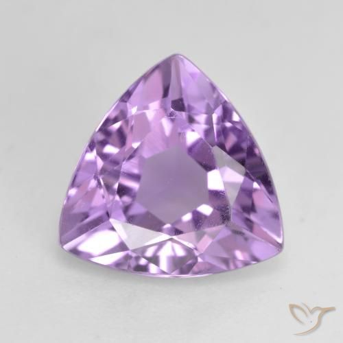 2.70ct Natural Violeta Púrpura Médio Ametista, Trilhão, VS