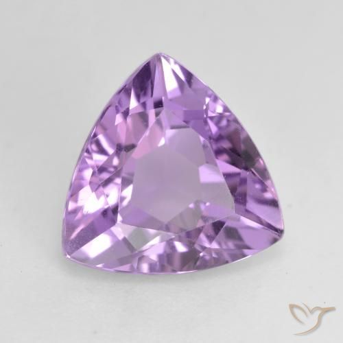 Ametista Violeta Púrpura Médio Natural 2.70ct, Trilhão, VS