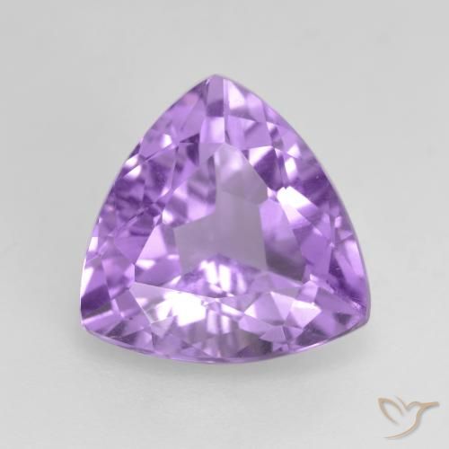 2.94ct Natural Violeta médio Ametista, Trilhão, VS