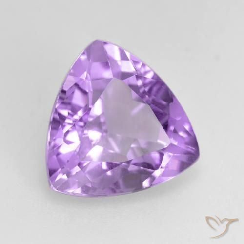 Ametista Violeta médio Natural 2.94ct, Trilhão, VS