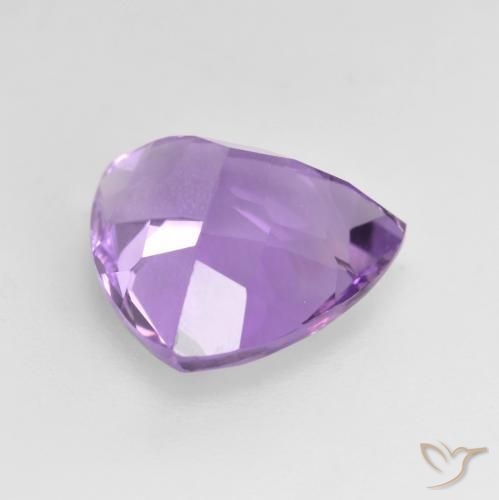 Ametista Violeta médio Natural 2.94ct, Trilhão, VS