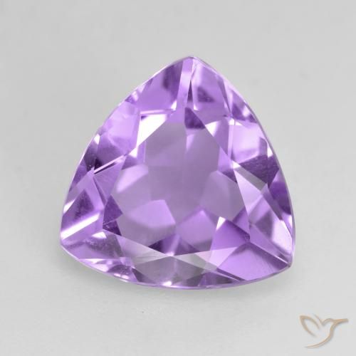2.60ct Natural Violeta médio Ametista, Trilhão, VS