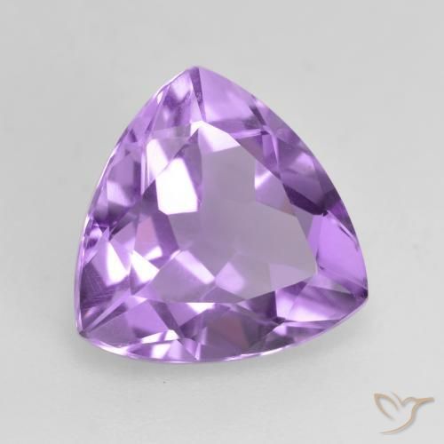 Ametista Violeta médio Natural 2.60ct, Trilhão, VS