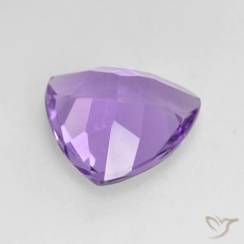 Ametista Violeta médio Natural 2.60ct, Trilhão, VS