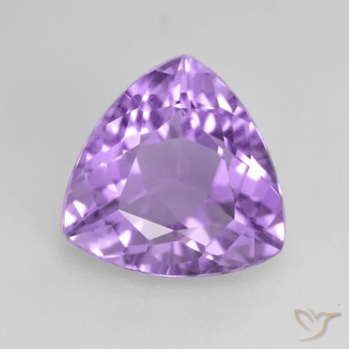 3.00ct Natural Violeta rosado Ametista, Trilhão, VS