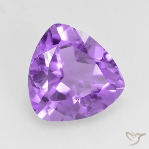 Ametista Violeta médio Natural 2.79ct, Trilhão, VS
