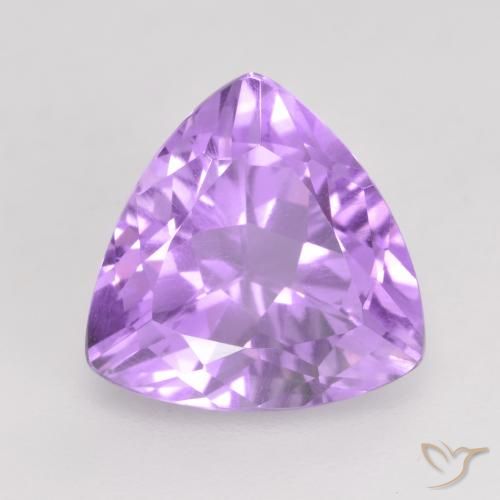 2.87ct Natural Violeta rosado claro Ametista, Trilhão, VVS-VS
