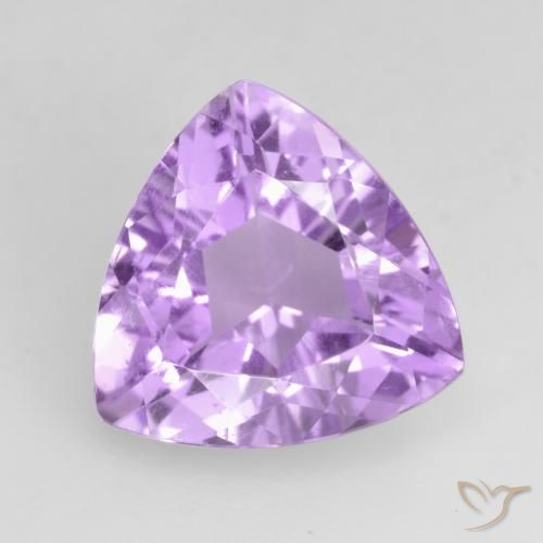 2.94ct Natural Violeta Rosado Brilhante Ametista, Trilhão, VVS-VS