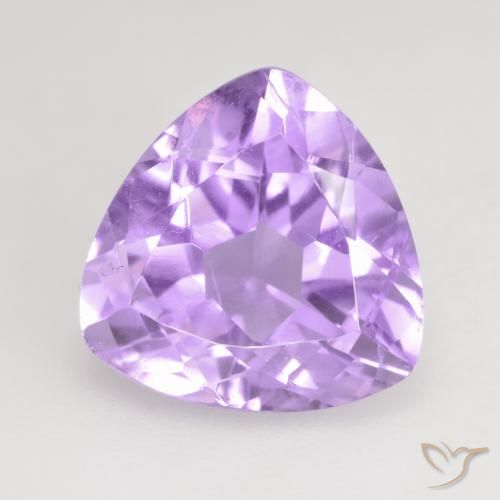 2.97ct Natural Violeta Rosado Brilhante Ametista, Trilhão, VVS-VS