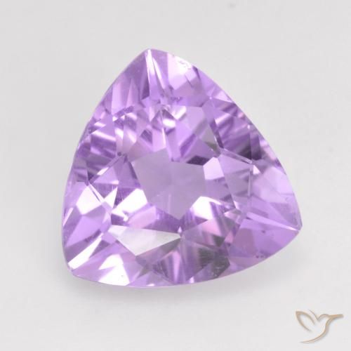 2.59ct Natural Violeta Rosado Brilhante Ametista, Trilhão, VVS-VS