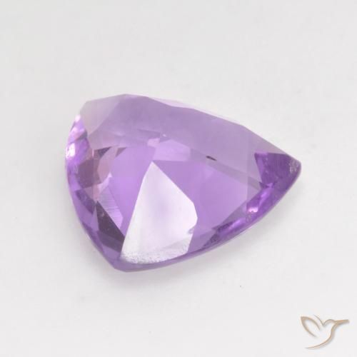 Ametista Violeta Rosado Brilhante Natural 2.59ct, Trilhão, VVS-VS