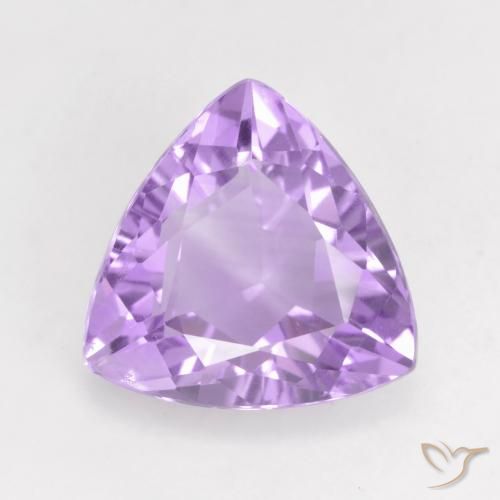 2.80ct Natural Violeta claro Ametista, Trilhão, VVS-VS