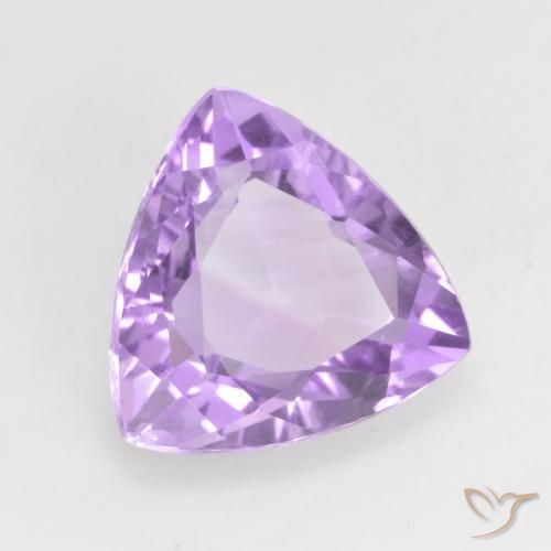 Ametista Violeta claro Natural 2.80ct, Trilhão, VVS-VS