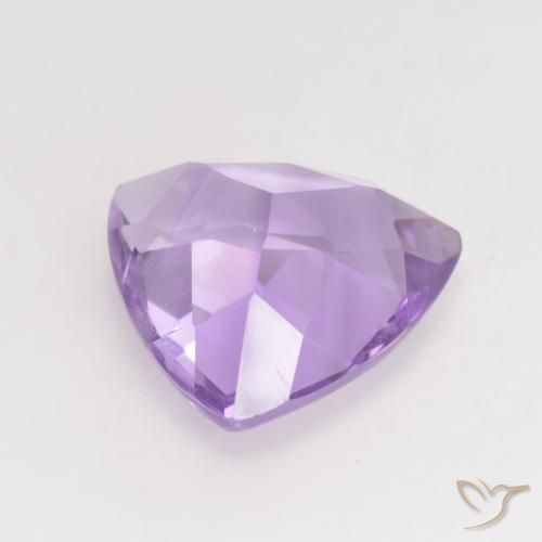 Ametista Violeta claro Natural 2.80ct, Trilhão, VVS-VS
