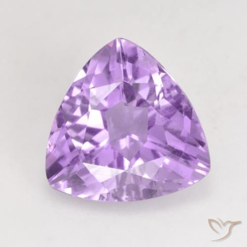 3.07ct Natural Violeta claro Ametista, Trilhão, VVS-VS