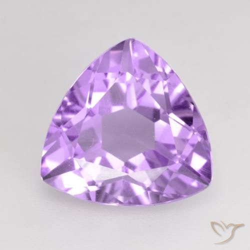 2.90ct Natural Violeta Rosado Brilhante Ametista, Trilhão, VVS-VS