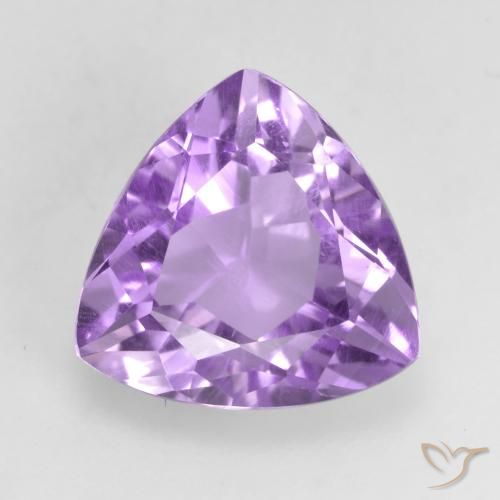 2.94ct Natural Violeta rosado Ametista, Trilhão, VVS-VS