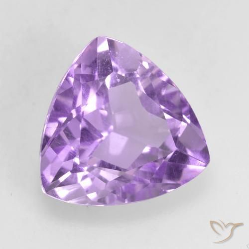 Ametista Violeta rosado Natural 2.94ct, Trilhão, VVS-VS