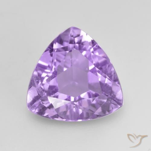 2.70ct Natural Violeta médio Ametista, Trilhão, VVS-VS
