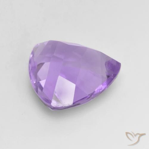 Ametista Violeta médio Natural 2.70ct, Trilhão, VVS-VS