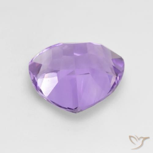 Ametista Violeta rosado Natural 3.02ct, Trilhão, VVS-VS