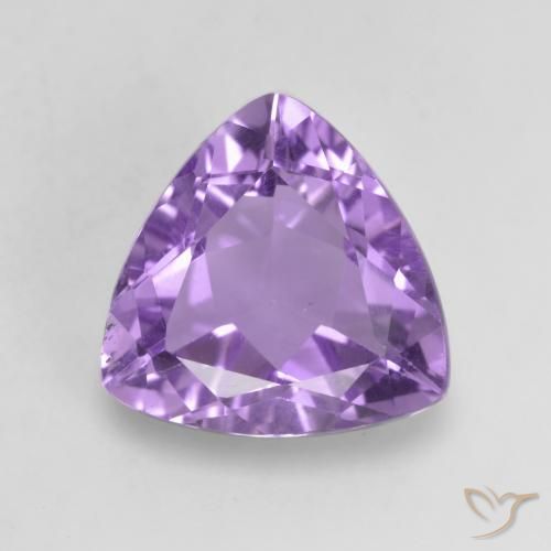 2.68ct Natural Violeta médio Ametista, Trilhão, VVS-VS