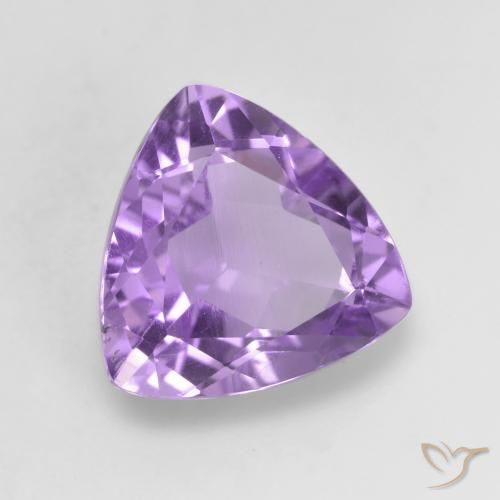 Ametista Violeta médio Natural 2.68ct, Trilhão, VVS-VS