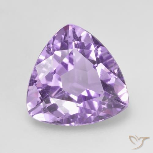 3.06ct Natural Violeta médio Ametista, Trilhão, VVS-VS