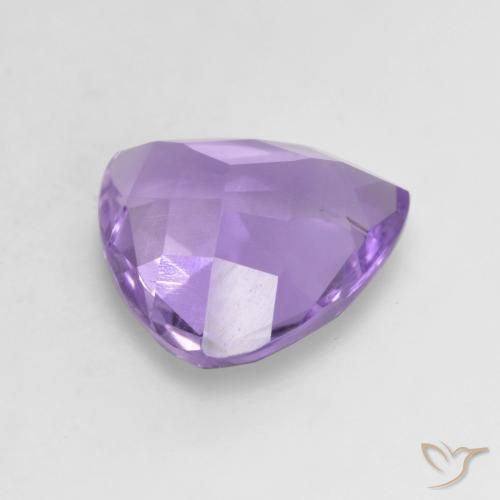 Ametista Violeta médio Natural 2.53ct, Trilhão, VVS-VS