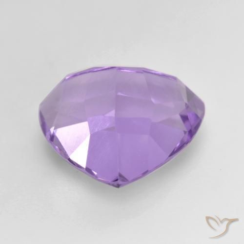 Ametista Violeta médio Natural 3.03ct, Trilhão, VVS-VS