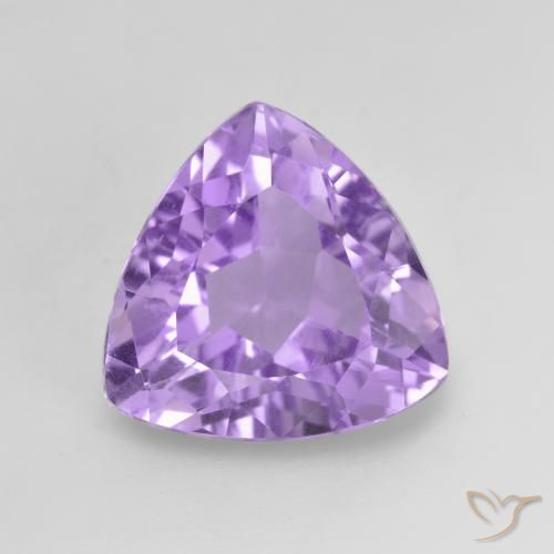2.96ct Natural Violeta médio Ametista, Trilhão, VVS-VS