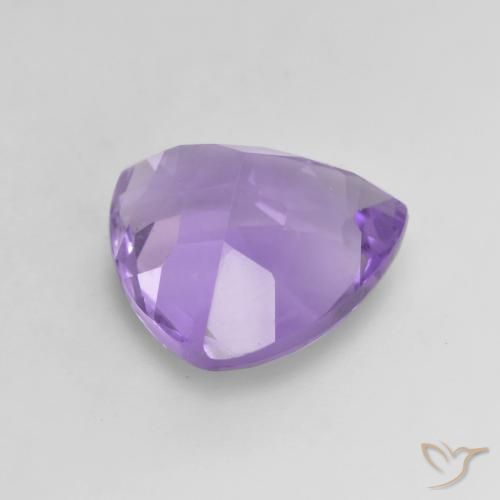 Ametista Violeta médio Natural 2.96ct, Trilhão, VVS-VS