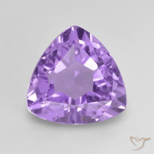 3.14ct Natural Violeta médio Ametista, Trilhão, VVS-VS