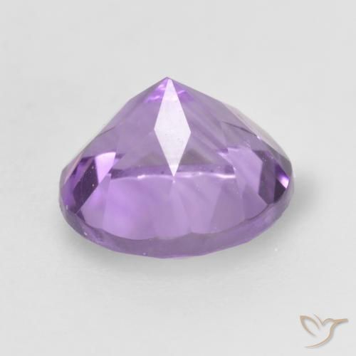 Ametista Violeta médio Natural 1.26ct, Redondo, VS