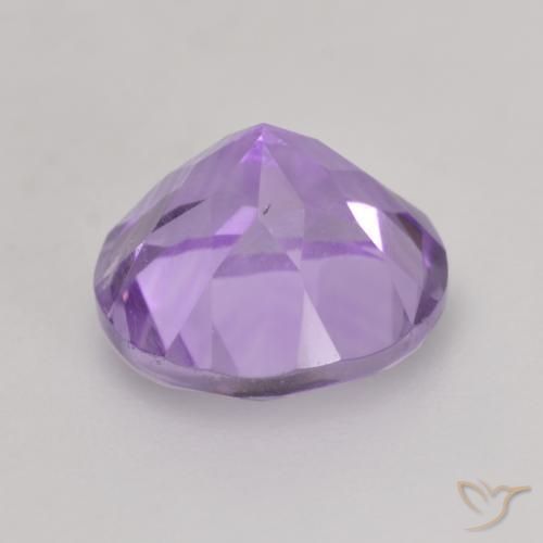 Ametista Violeta médio Natural 1.22ct, Redondo, VS